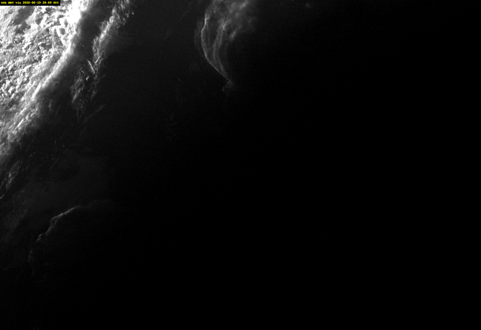Dernière image satellite visible de la France